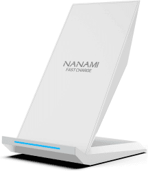 NANAMI Wireless Charger - Induktive Ladestation für iPhone 15 14 13 12 pro 12 11 XS Max XR X 8 Plus, kabelloses Ladegerät Qi Phone Charger Handy ladestation Schnell für Samsung Galaxy S23 S22 S21 S20