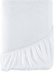 Utopia Bedding Wasserdichter Frottee-Matratzenschoner 90 x 200 x 30 cm, Premium Frottee Matratzenbezug 200 g/m², Atmungsaktiv, Rundum Elastisch 90 x 200 x 30 cm Weiß