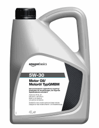 Amazon Basics – Motorenöl 5W-30 Typ GMBM, 4 l