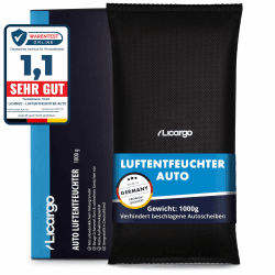 LICARGO Luftentfeuchter Auto - 1kg Auto Entfeuchter gegen beschlagene Autoscheiben - wiederverwendbarer Innenraum Entfeuchter Auto Luftentfeuchter, Auto Feuchtigkeitskissen für Auto