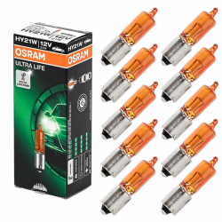 Osram 64137L Original Frontscheinwerfer HY21W, 12V, Faltschachtel, Anzahl 10