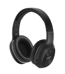 Edifier W800BT Plus Kabellose Over-Ear-Kopfhörer, Bluetooth-Headset mit CVC™ 8.0-Geräuschunterdrückung bei Anrufen, 55 Stunden Wiedergabezeit, integriertes Mikrofon, APP-Steuerung, Schwarz