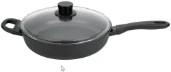 Ballarini Avola Schmorpfanne mit Deckel 28 cm Aluminium
