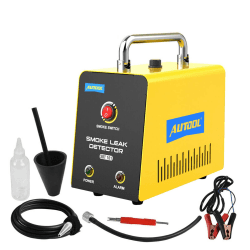SDT101 KFZ Nebelmaschine Auto Rauch Leck Detektor, Evap Vakuum Lecksucher Pipeline Kraftstoff Rauch Diagnosegerät Kompatibel mit 12V Autos, LKWs, ATV, Booten, Schneemobilen