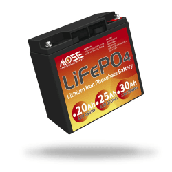 Lifepo4 12V 25AH, In Reihe 25A BMS-Schutz, 320wh Lithium Batterie, Ersetzt AGM oder Gel Aufbaubatterie für Wohnmobil, Boot, Camping oder Solaranlage