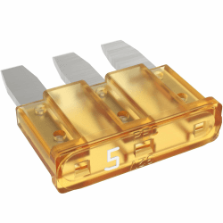 AUPROTEC Micro 3 Kfz Sicherungen Flachstecksicherungen MikrOTO III 5A - 15A Auswahl: 5A Ampere hellbraun, 20 Stück 20 Stück 5A Ampere hellbraun