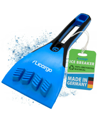 LICARGO® Eiskratzer Auto [Made in Germany] - Ice Breaker aus 100% recyceltem Kunststoff - langlebig & stabil - Scheiben Eisschaber Auto - Scheibenkratzer Auto Eiskratzer in Premium Qualität