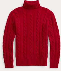 Polo Ralph Lauren Kaschmirpullover mit Zopfmuster red (649991)