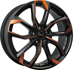 RC Design RC34 (7.5x19) schwarz orange matt