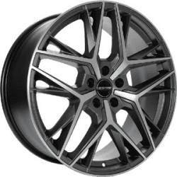 GMP Lunica (9.5x20) mattanthrazit front poliert