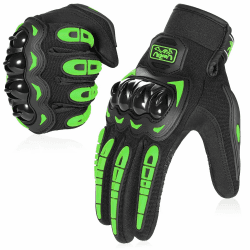 COFIT Motorrad Handschuhe, Touchscreen Motorradhandschuhe für Motorradrennen, Mountainbike, Motorcross, Klettern, Wandern und andere Outdoor Sportarten und Aktivitäten XXL Grün