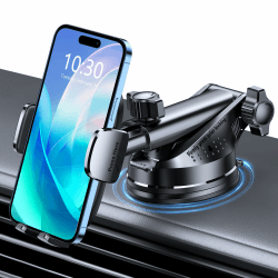 Mohard Handyhalterung Auto, [Stabil & Langlebig] Handy Halterung Auto, Starke Saugnapfhalterung, Vielseitiges, 360° Drehbares, Schnelle EIN Druck Freigabe, Handyhalter Auto für 4-7" Handys