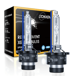 D2S Xenon 8000K Brenner, 12V 35W Kalt blau Auto Scheinwerferlampe HID Entladungs Lampe Ersatz Kit (2 Stück) D2S 8000K