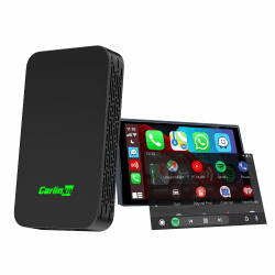 CarlinKit 5.0 2air carplay aa Wireless Adapter,Convert Wired carplay to Wireless, Wired AA to Wireless,für Autos mit CarPlay und Android Auto-Funktion(2017 bis 2023) mit Bluetooth