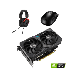 Asus Bundle: Asus DUAL-RTX3060TI-8G-MINI-V2 + ROG Strix Carry + TUF H3