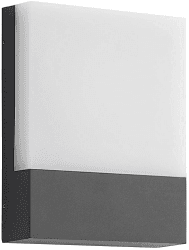 Lindby Vanira LED-Wandleuchte für außen, eckig