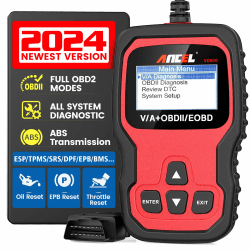 ANCEL VD500Pro OBD2 Diagnosegerät Auto, Kabelgebunden, Fehlercode Auslesegerät für VW/Audi/Skoda/Seat Fahrzeuge Diagnose, Motorkontrollleuchte OBD2 Scaner mit EPB Öl TPS Reset in Deutsch