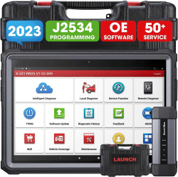 LAUNCH X431 Pro5 Bidirektionaler OBD2 Auto Diagnosegerät, J2534-Programmiertool,Keine IP- Beschränkung, 50+ Reset Funktionen,ECU-Codierung, Personalisierung, aktiver Test, Wegfahrsperr