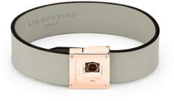 Liebeskind Armband Leder (LJ-1286-B-23 ) grau