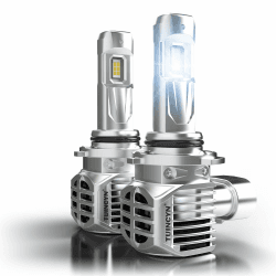 TUINCYN 9006/HB4 Lampe Auto 120W 24000LM 12V 24V 6000K Xenon Weiß, 500% Helligkeit 9006 Abblendlicht Halogen-Scheinwerferlampe Glühbirne. 2 STÜCK