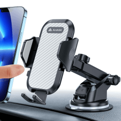 andobil Handyhalterung Auto [ 2024 Neueste Saugnapf ] 3 in 1 Saugnapf & Lüftung Halter Universale KFZ Autohalterung Zubehör für iPhone 15 Pro Max 14 13 12 11 Samsung Galaxy S24 Ultra S23 S22 Usw
