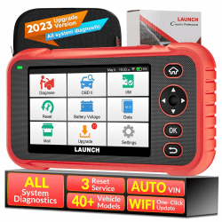 2024 Neu LAUNCH CRP123E V2.0 PlUS OBD2 Diagnosegerät Scanner Alle Systeme für ENG/AT/ABS/SRS/DOOR/EPB/EES/Armaturenbrett etc, mit 3 Rückstellservice SAS, Öl-Reset, elektrische Drosselklappe neu lernen Vollständiges System + 3 Rückstellung