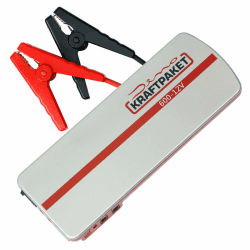 Dino KRAFTPAKET 12V-600A Starthilfegerät 66.6Wh 18000mAh | KFZ Starthilfe Powerbank für Diesel & Benziner | Autobatterie Motorradbatterie |Blei-Säure, GEL, EFB, AGM-Batterie | Für Auto Motorrad Boot Single
