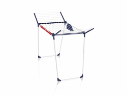Leifheit Standtrockner Pegasus 180 Solid Plus mit stabilem Stand, Wäscheständer für lange Wäsche, Flügelwäschetrockner für platzsparende Aufbewahrung 18m