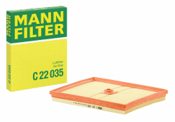 MANN-FILTER C 22 035 Luftfilter – Für PKW