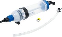 BGS 4068 | Handpumpe | 1500 ml | geeignet für Motor-, Getriebe-, Hinterachsöl und Kühlflüssigkeit