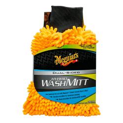 Meguiar's X210200EU Hybrid Microfibre Wash Mitt, Waschhandschuh