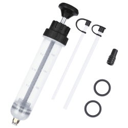 flintronic Handpumpe, 200ml Ölspritze, Absaugpumpe, Ölansaugpumpe, Ölansauger, Ölpumpe Bremsölspritze Auto Lieferung Handpumpe, Geeignet für Motor, Getriebe, Hinterachsöl und Kühlflüssigkeit 200CC A