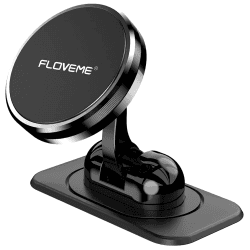 FLOVEME Handyhalterung Auto Magnet Armaturenbrett, Magnetische Handyhalter fürs Auto mit Klebrige Basis, Einstellbar KFZ Handy Halterung Kompatibel für iPhone 11 Pro XS XR X 8 7 Samsung Huawei usw