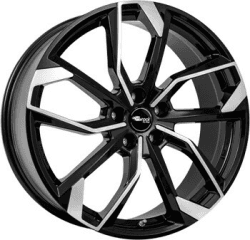 RC Design RC34 (8,5x20) schwarz glanz vollpoliert