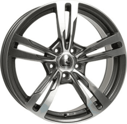 itWHEELS Anna (9,5x21) gloss anthracite polished