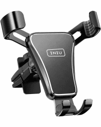INIU Handyhalterung Auto, 360° Drehbar Car Phone Holder KFZ Handyhalterung fürs Auto kompatibel mit iPhone, Samsung Galaxy, Huawei, Xiaomi,usw.