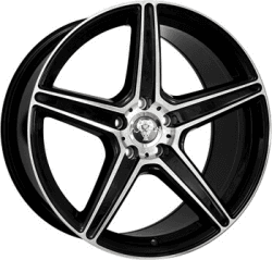 Axxion Super Concave (10,5x20) Schwarz Hochglanz Poliert