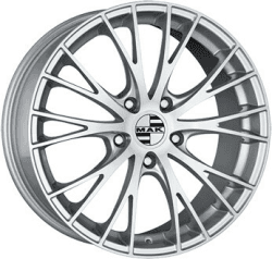 MAK Wheels Rennen (9x19) silver