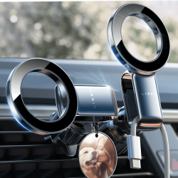 LISEN für MagSafe Autohalterung Handyhalterung Auto Magnet [30x N55 Magnet] iPhone Handyhalter Auto Lüftung KFZ für iPhone 15 14 13 12 Pro Max Mini