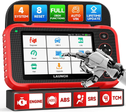 2024 LAUNCH creader Elite, LAUNCH CRP129i obd2 diagnosegerät, 8 Reset TPMS/Öl/EPB/SAS/BMS/Drosselklappe Reset, Injektor Kodierung, ABS/SRS/TCM/Motor Auto diagnosegerät, Auto VIN, Batterie Test 4 System + 8 Rückstellung