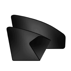 ZATOOTO Sonnenschutz Auto, Autovorhänge - Polyester, Schwarz, Anti-UV für Auto Baby, Kinder, Haustiere, Erwachsene, Auto-Seiten-Heck-Sonnenschutz, Persönliche Privatsphäre, 2 Stück Haustürfenster, 2 Stück