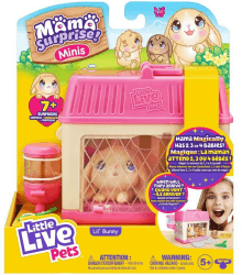 Little Live Pets Mama Surprise Mini Maus-Spielset: Lil‘ Bunny