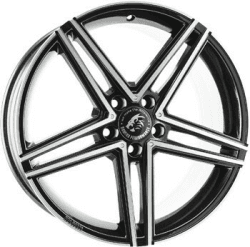 Damina Performance DM04 (9,5x19) schwarz poliert