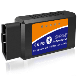 OBD2 Bluetooth Diagnosegerät Scanner Code Leser für Android Windows, Auto Diagnosegerät OBD Adapter für Alle OBDII Protokoll Fahrzeuge