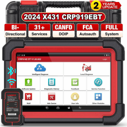 LAUNCH CRP919E BT obd2 diagnosegerät für alle Fahrzeuge,diagnosegerät Auto mit OE-Level Alle System Diagnose,31+ Reset-Services,kfz Tester für Active Test,CANFD, ECU-Kodierung,V.A.G-geführte,FCA