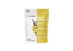 Whey Protein - Vanille 1 kg - Produziert in Deutschland aus regionaler Milch - BetterProtein® - Eiweißpulver zum Muskelaufbau und Abnehmen - Beutel