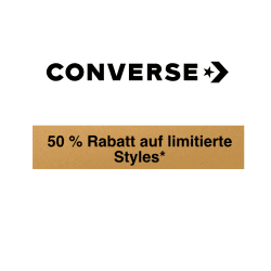 Converse, 50% Rabatt auf ausgewählte Limited Edition Styles