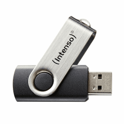 Intenso Basic Line 8 GB USB-Stick USB 2 silber/schwarz 8GB