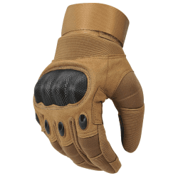 COZOME Motorradhandschuhe Herren, Touchscreen Handschuhe Motorrad Sommer, Schutzhandschuhe für Motocross, Roller, Moped, Mofa, Quad, Paitball, ATV, Mountainbiken S Braun