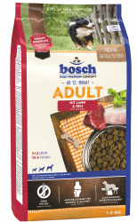 bosch HPC Adult mit Lamm & Reis | Hundetrockenfutter für ausgewachsene Hunde aller Rassen | 1 x 15 kg 15 kg (1er Pack)